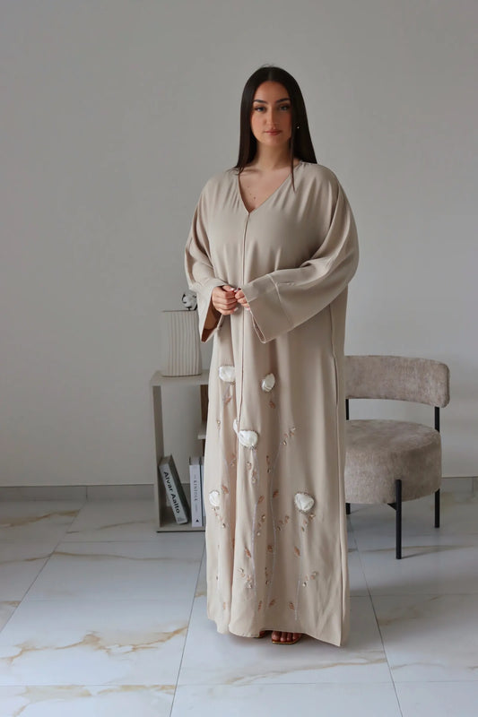 ROBE SOUKAINA BEIGE