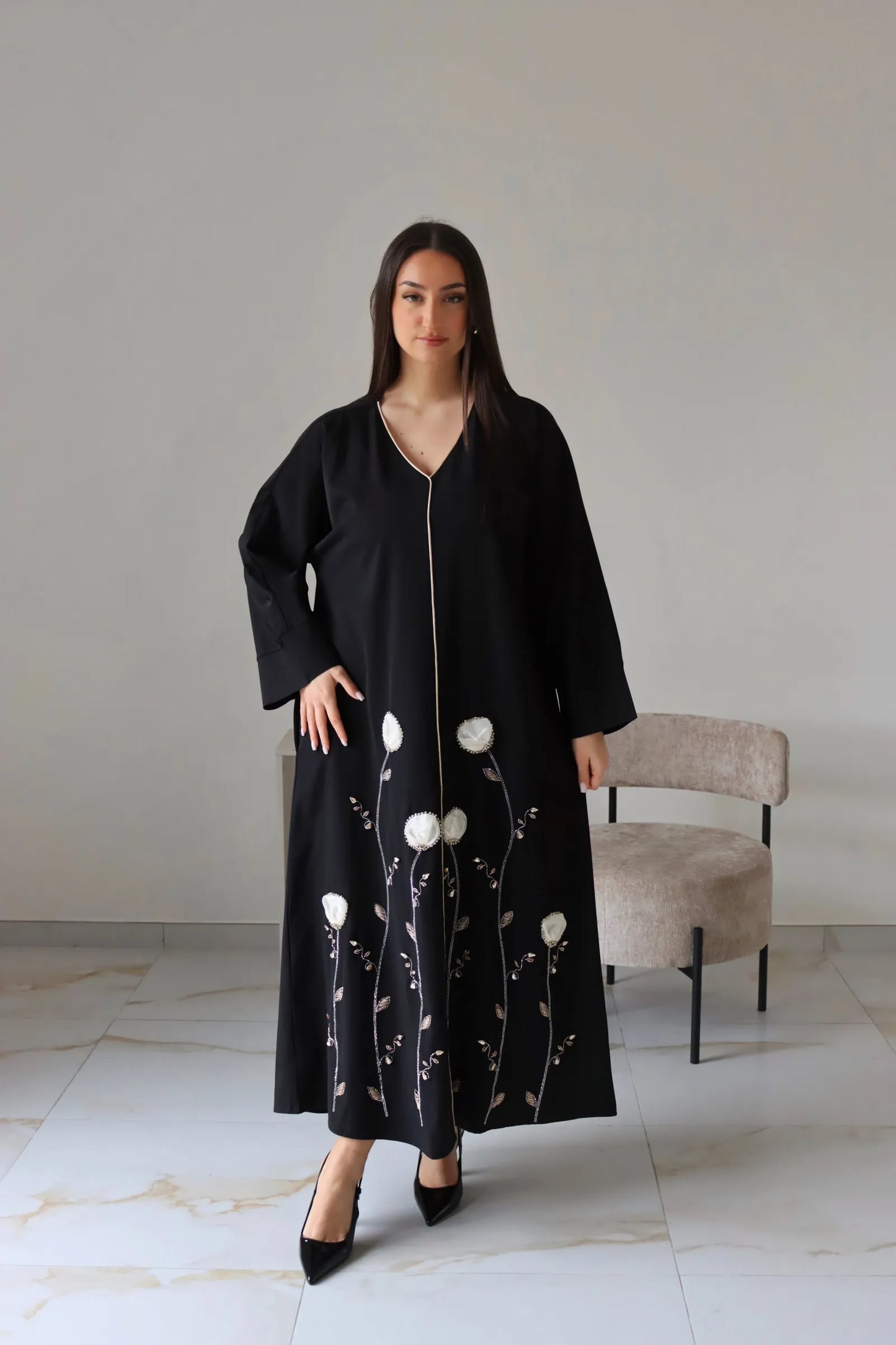 ROBE SOUKAINA NOIR