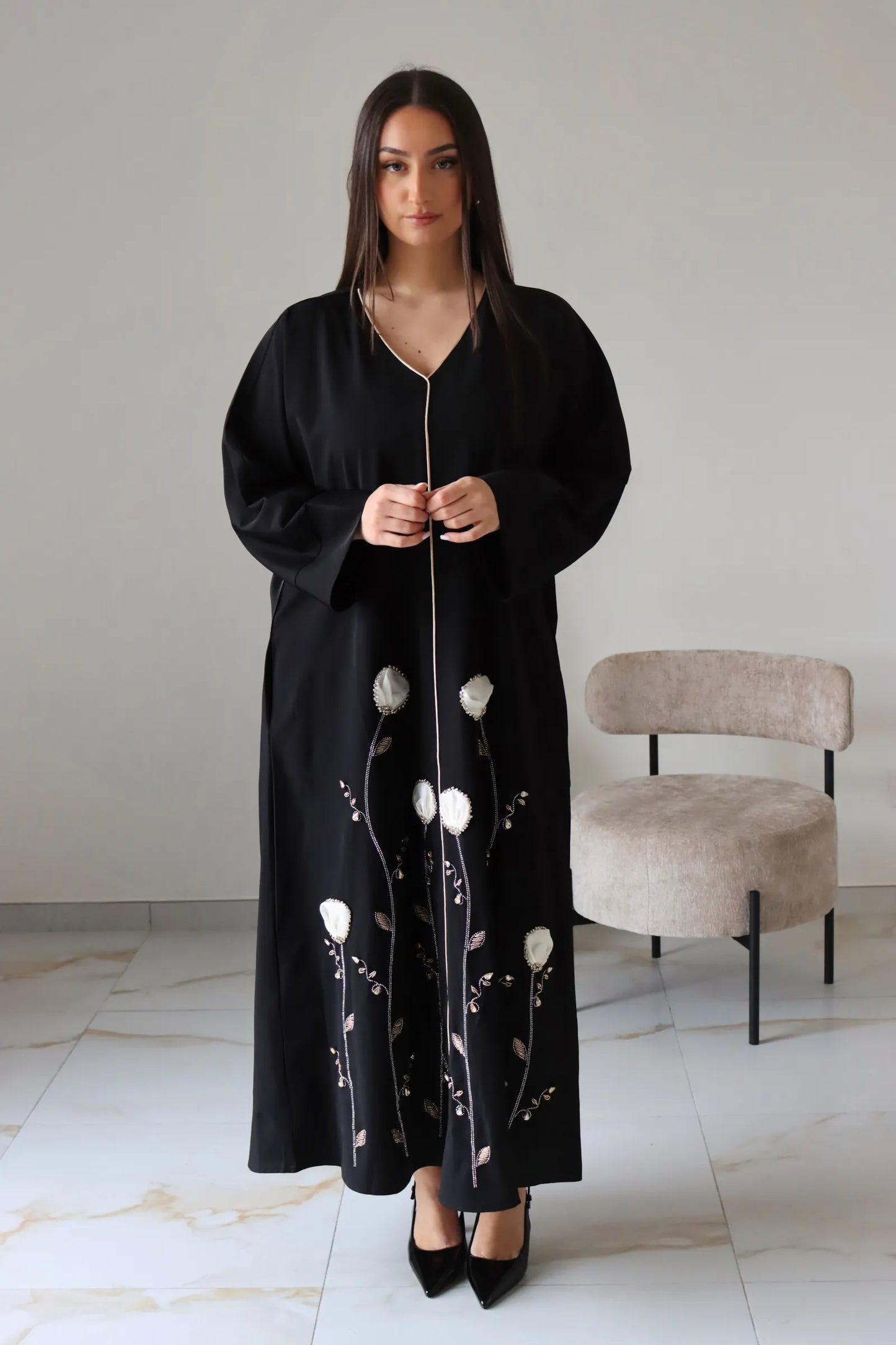 ROBE SOUKAINA NOIR