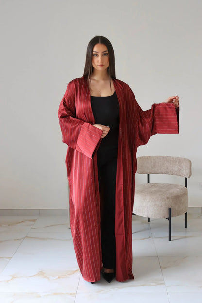 KIMONO MYRIAM BORDEAUX