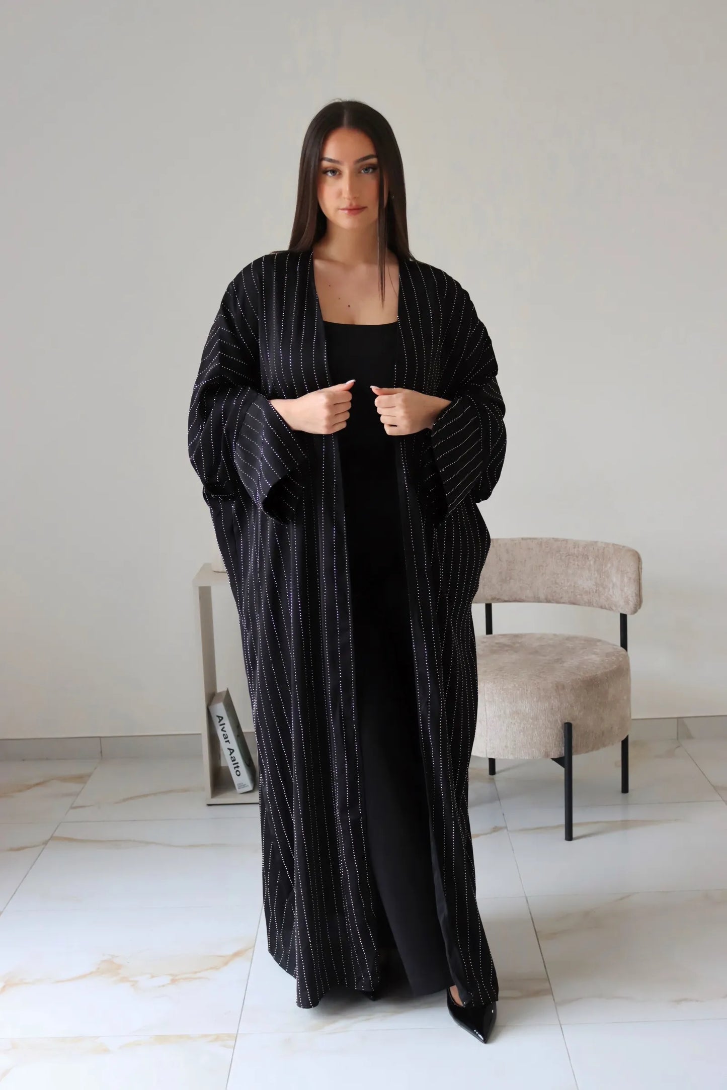 KIMONO MYRIAM NOIR