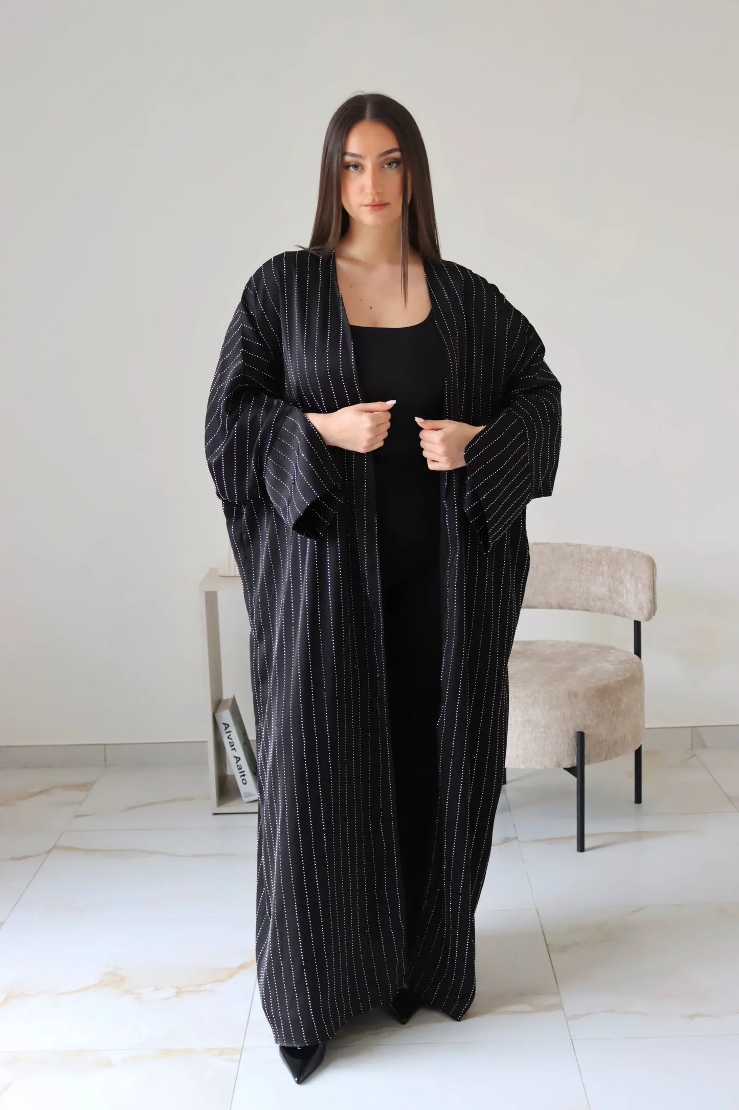 KIMONO MYRIAM NOIR