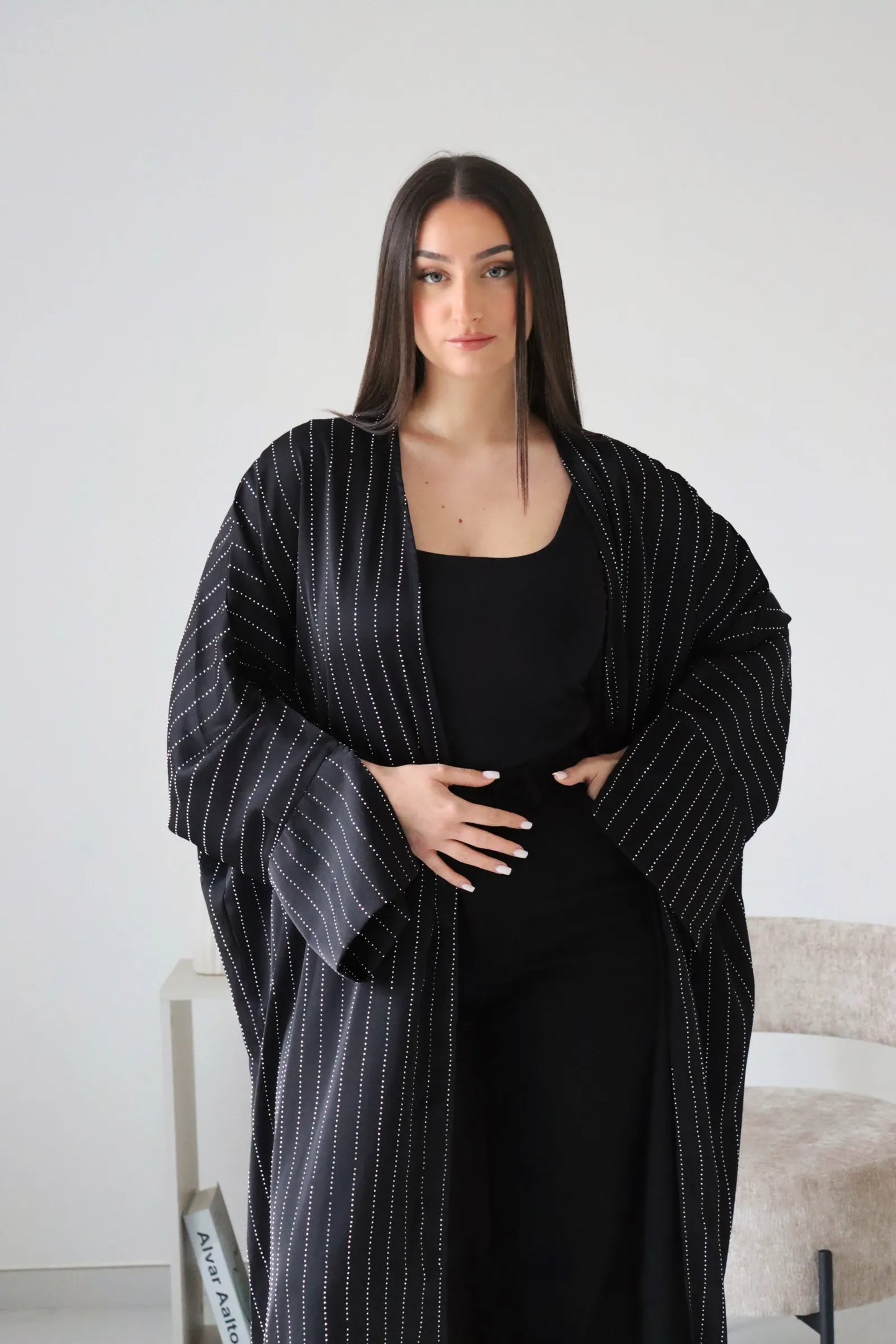 KIMONO MYRIAM NOIR