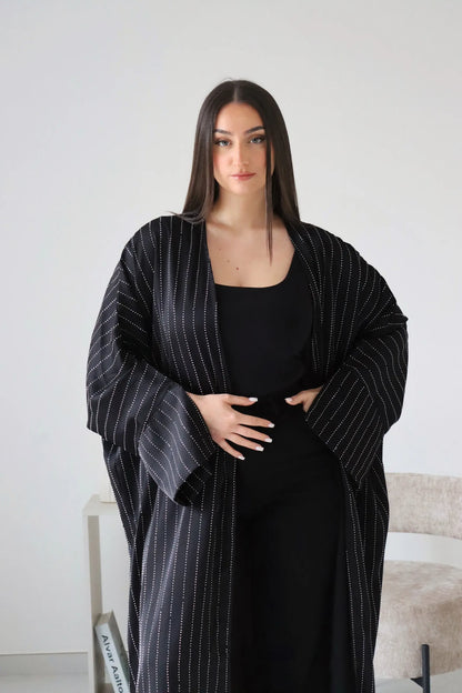 KIMONO MYRIAM NOIR