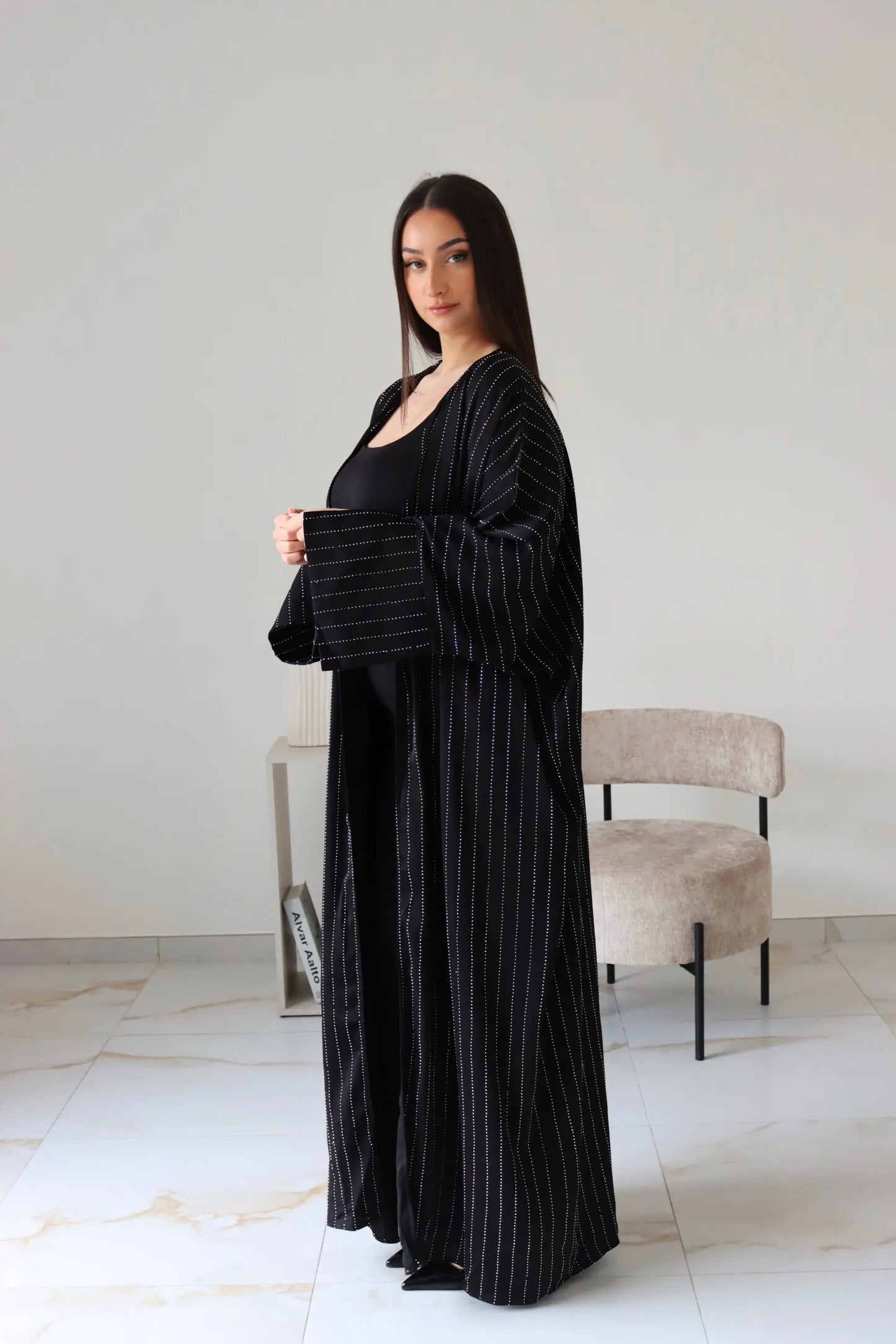 KIMONO MYRIAM NOIR