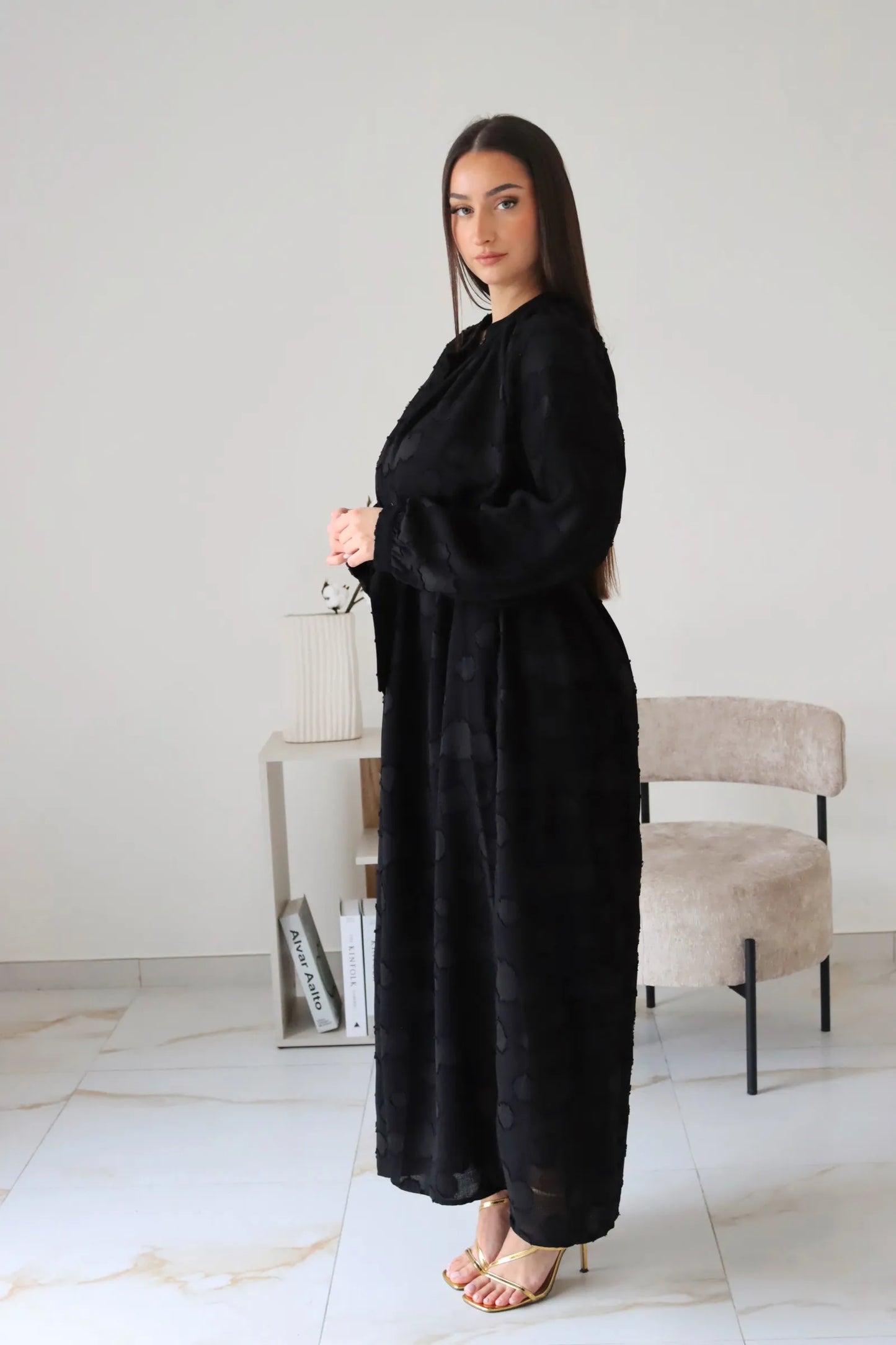ROBE ASHA NOIR