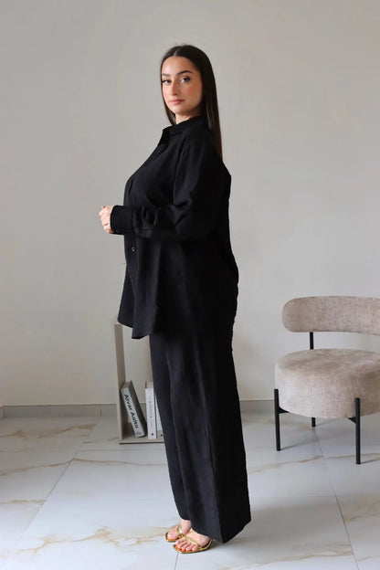ENSEMBLE MANELLE NOIR