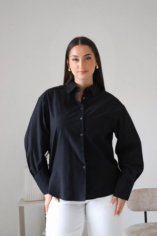 CHEMISE ARIANA NOIR