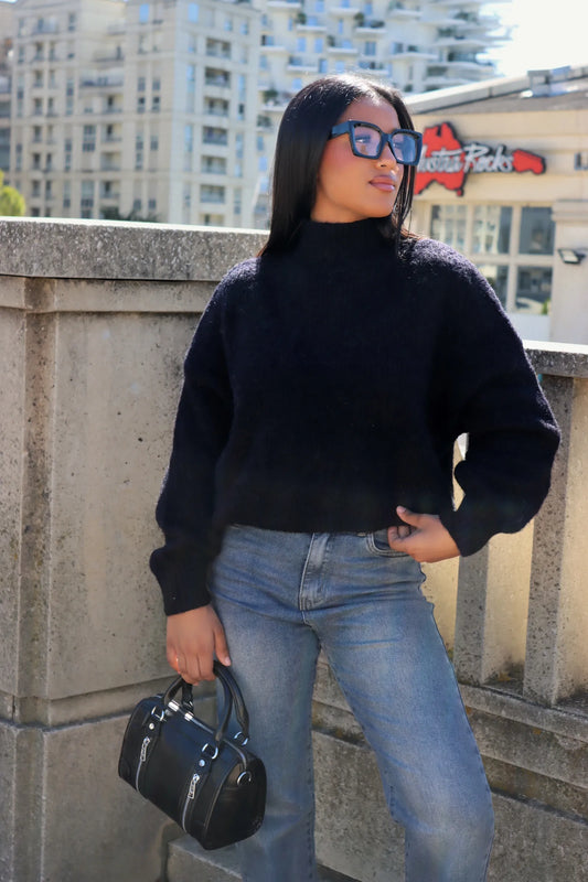 PULL LESLIE NOIR