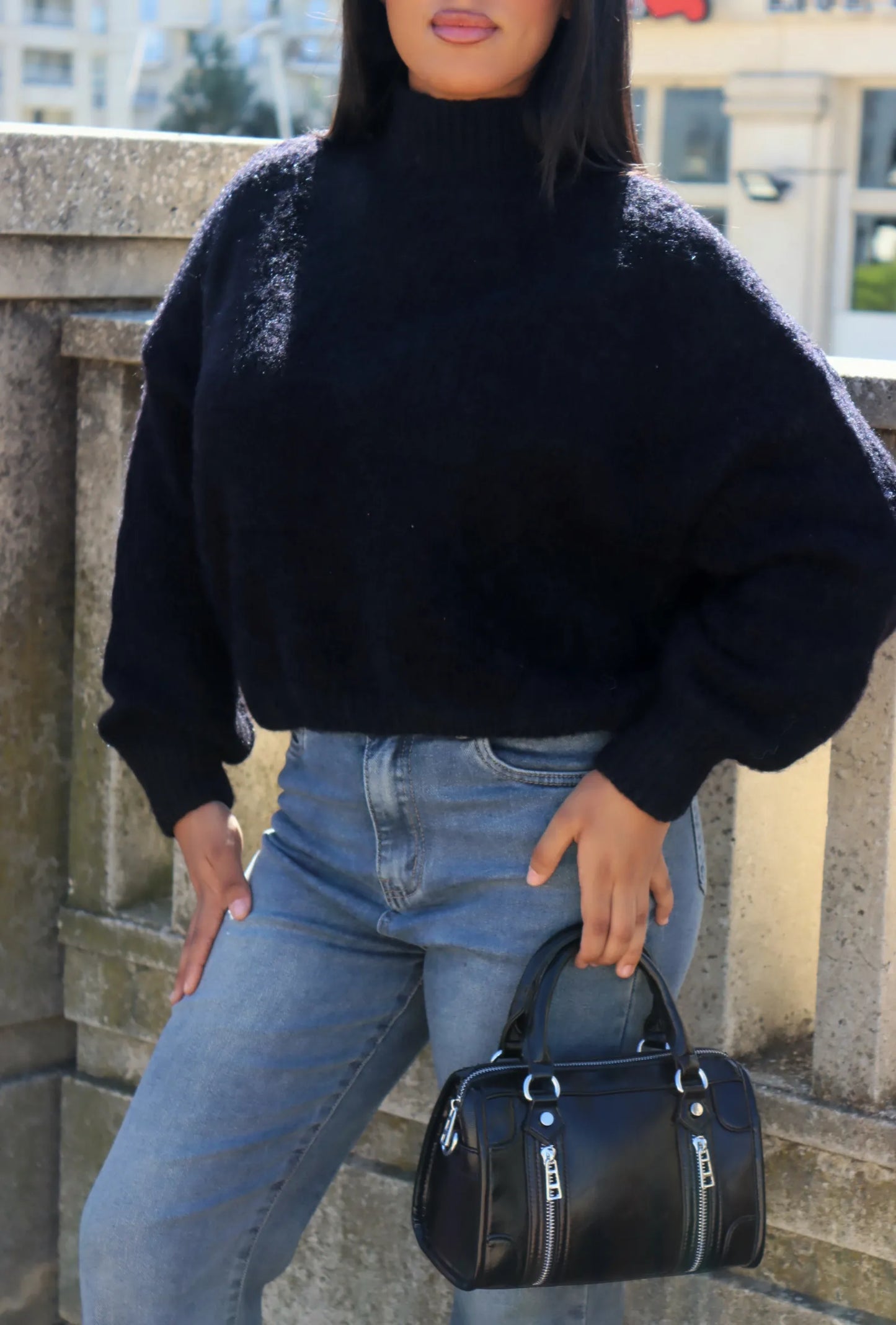 PULL LESLIE NOIR