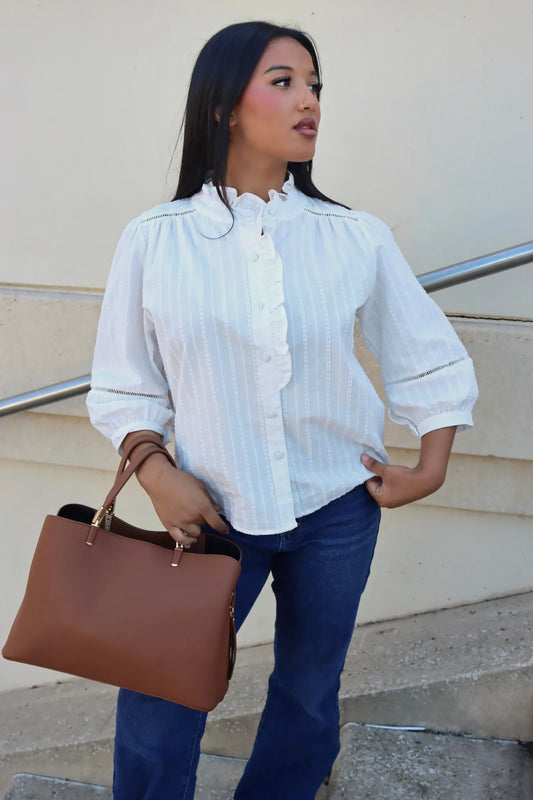 CHEMISE ELISA BLANCHE