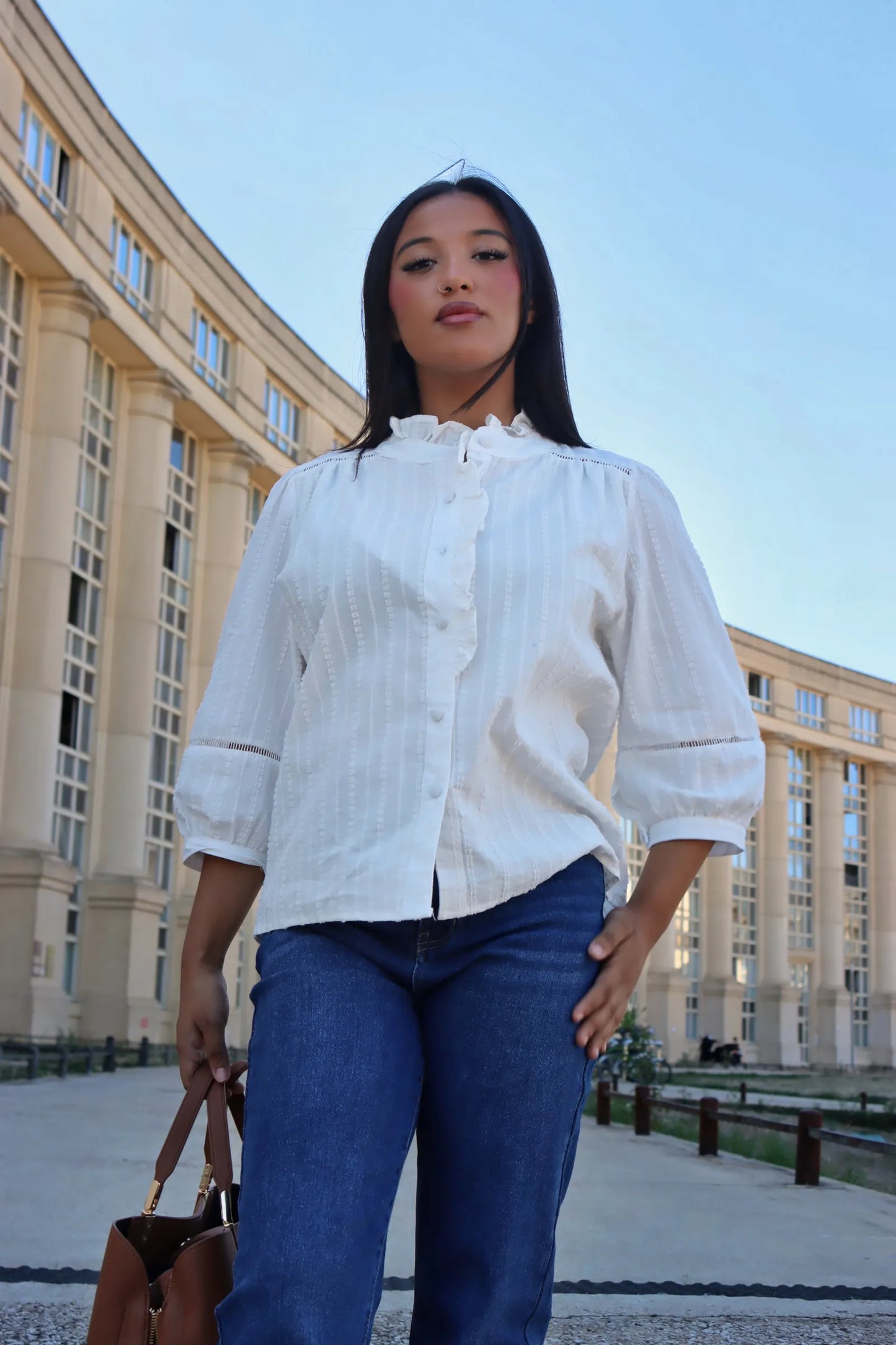CHEMISE ELISA BLANCHE