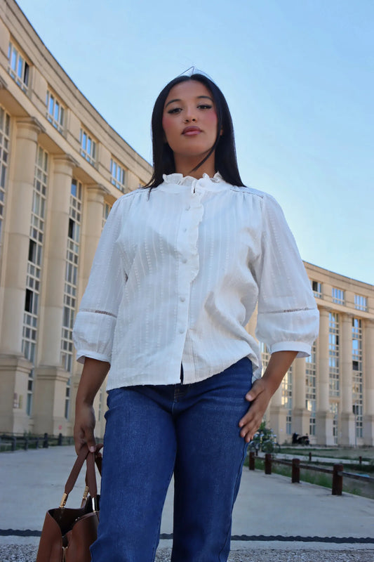 CHEMISE ELISA BLANCHE