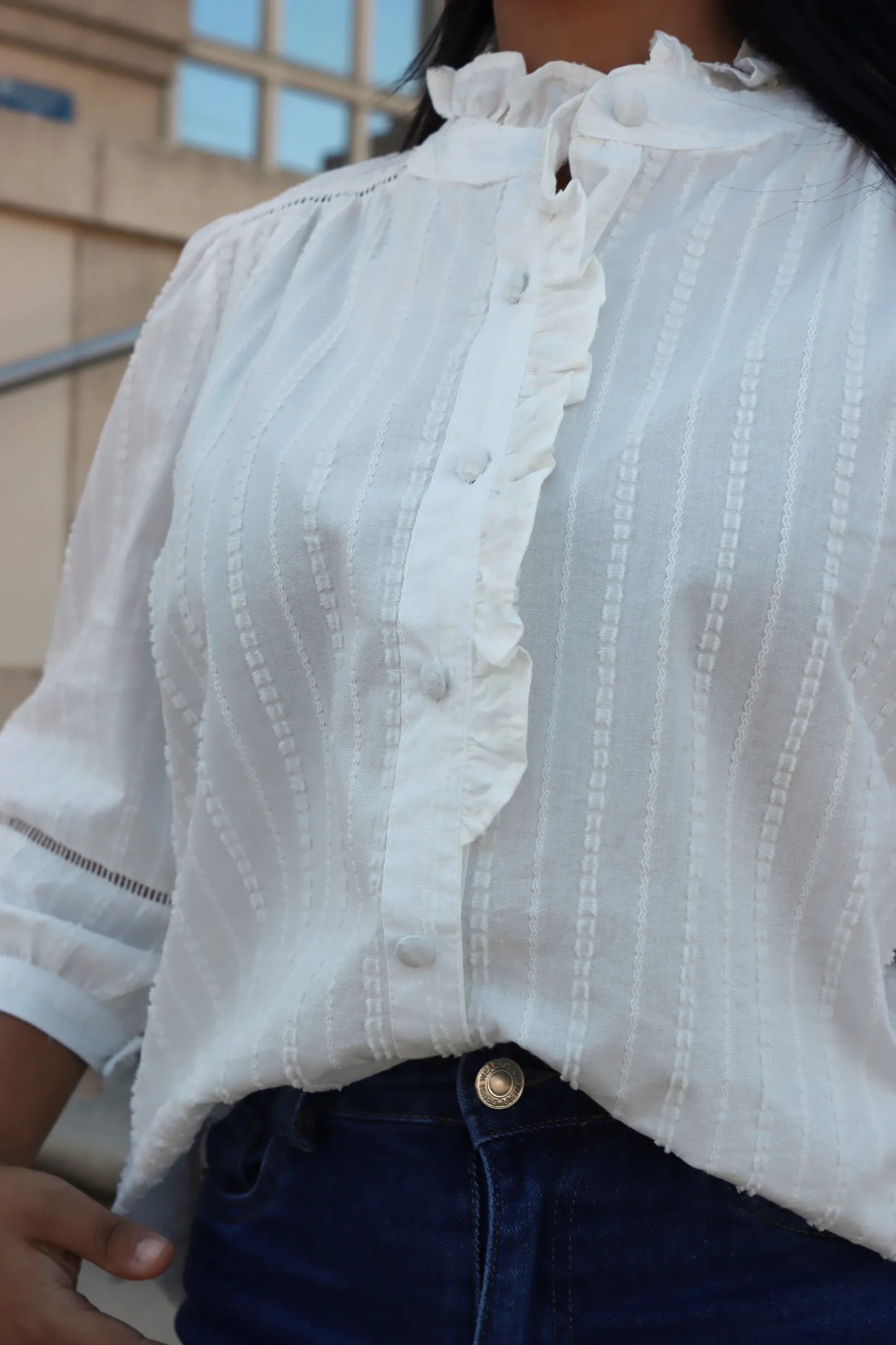CHEMISE ELISA BLANCHE