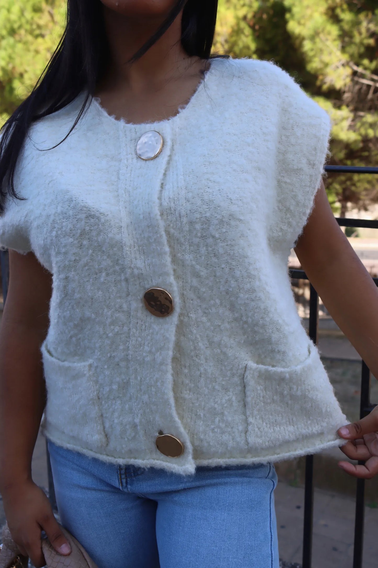 GILET ARIEL BEIGE