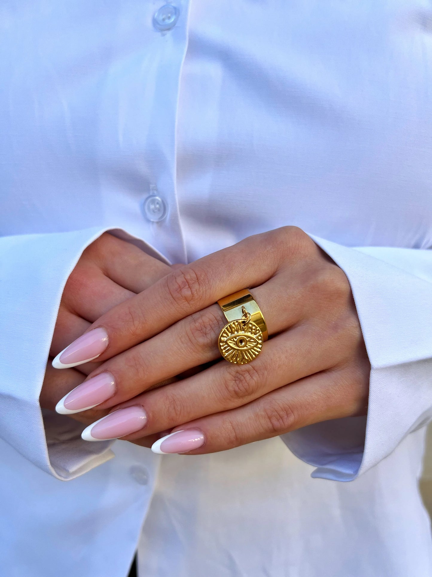 BAGUE ALYA DORÉ
