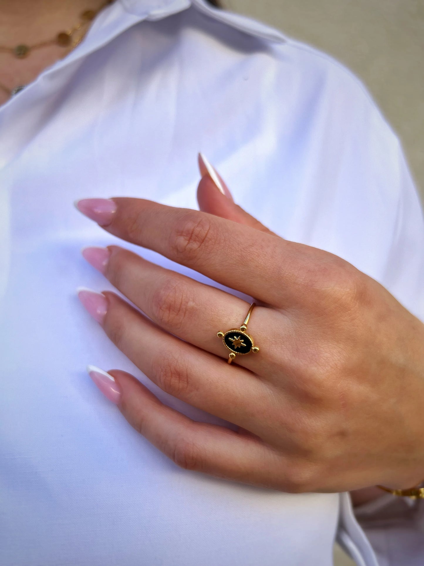 BAGUE AUSAR DORÉ