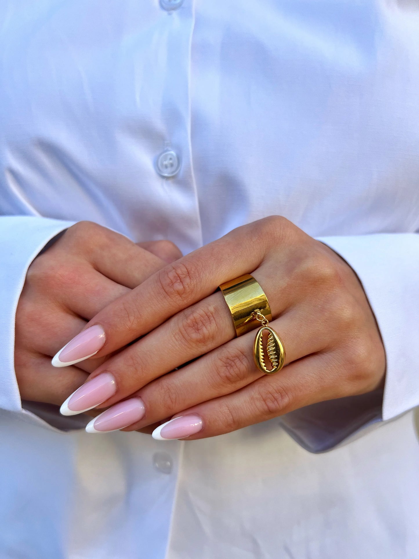 BAGUE CELINA DORÉ