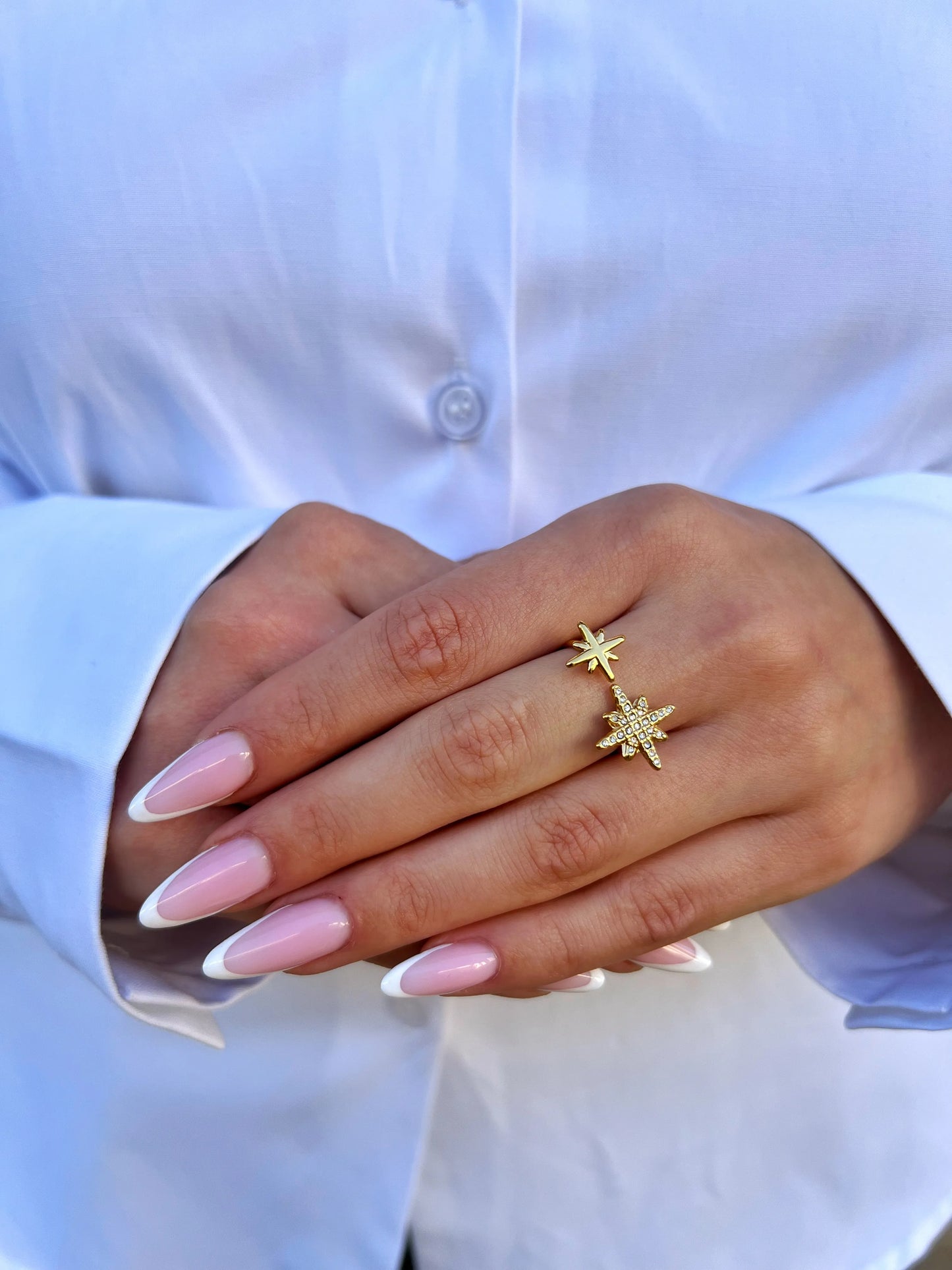 BAGUE STARCK DORÉ