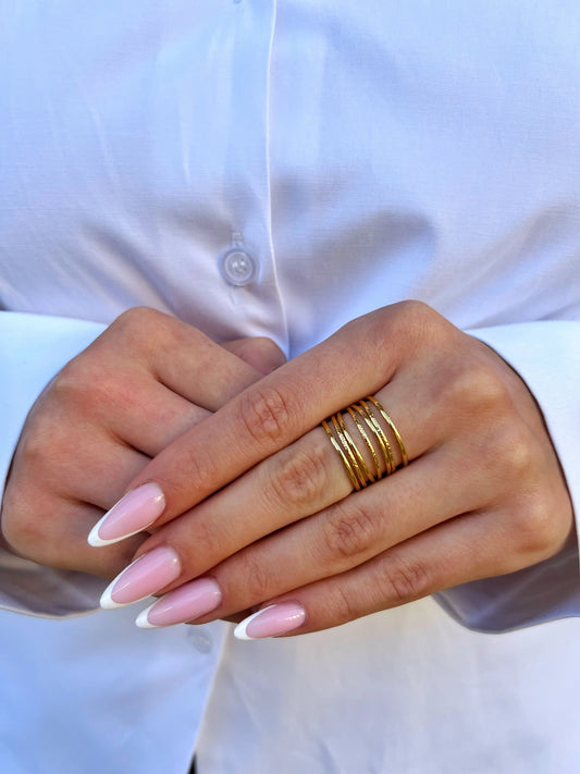 BAGUE MATADOR DORÉ