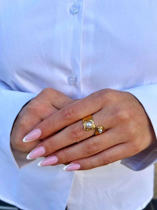 BAGUE KAHUI DORÉ