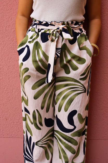 PANTALON MINA VERT
