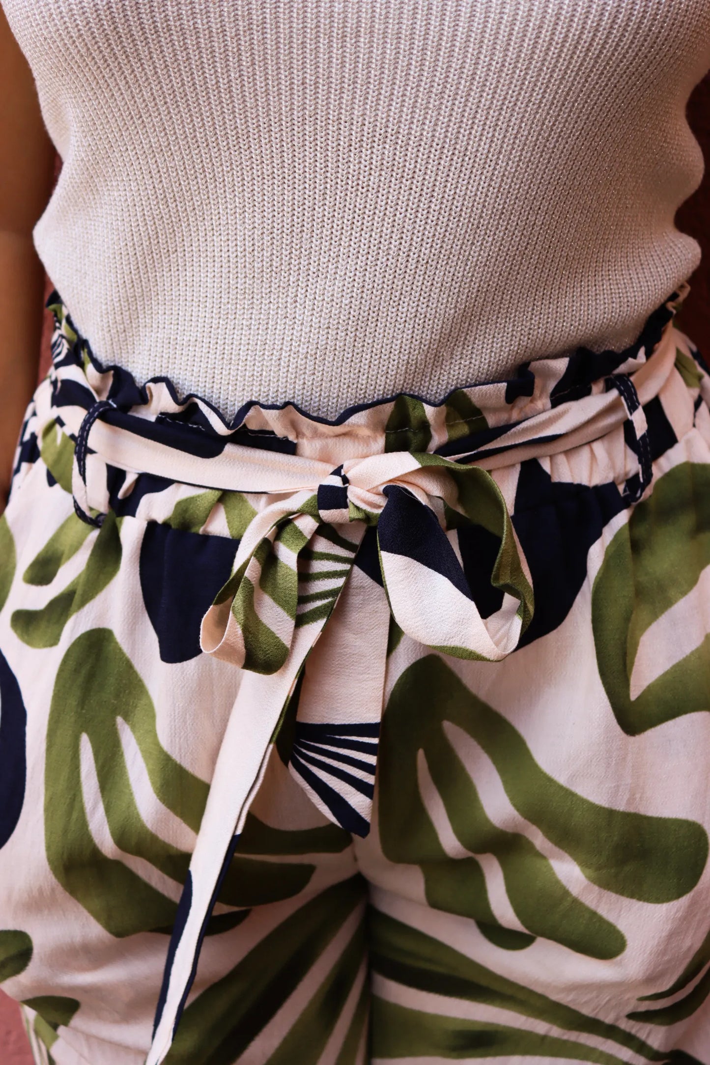 PANTALON MINA VERT