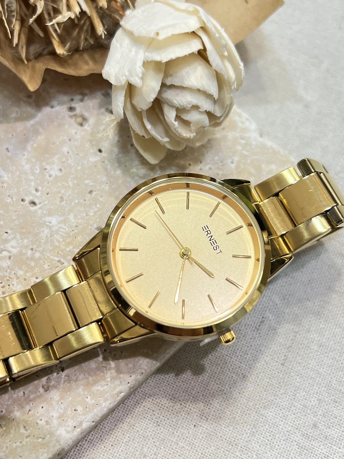 MONTRE RAWEN JAUNE