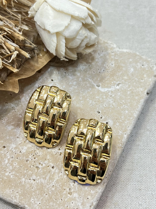 BOUCLE D'OREILLE NEUSIS DORÉ