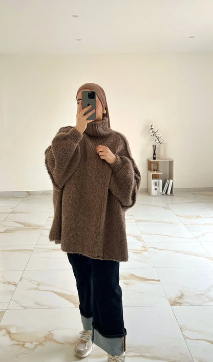 PULL LOLA TAUPE