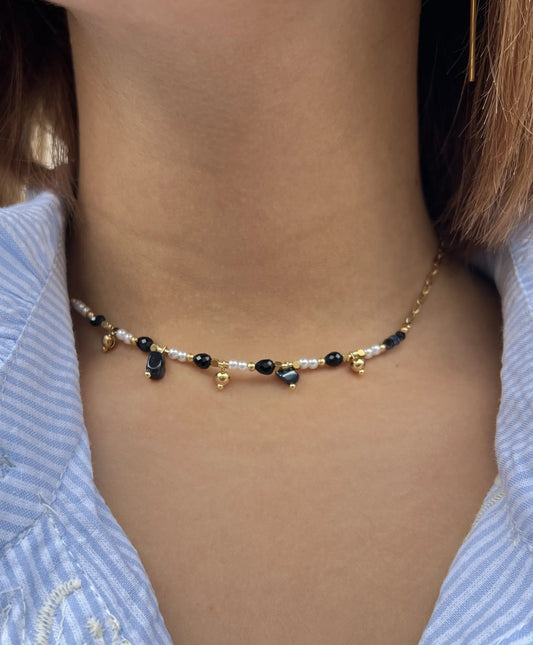 COLLIER HELOISE BLEU