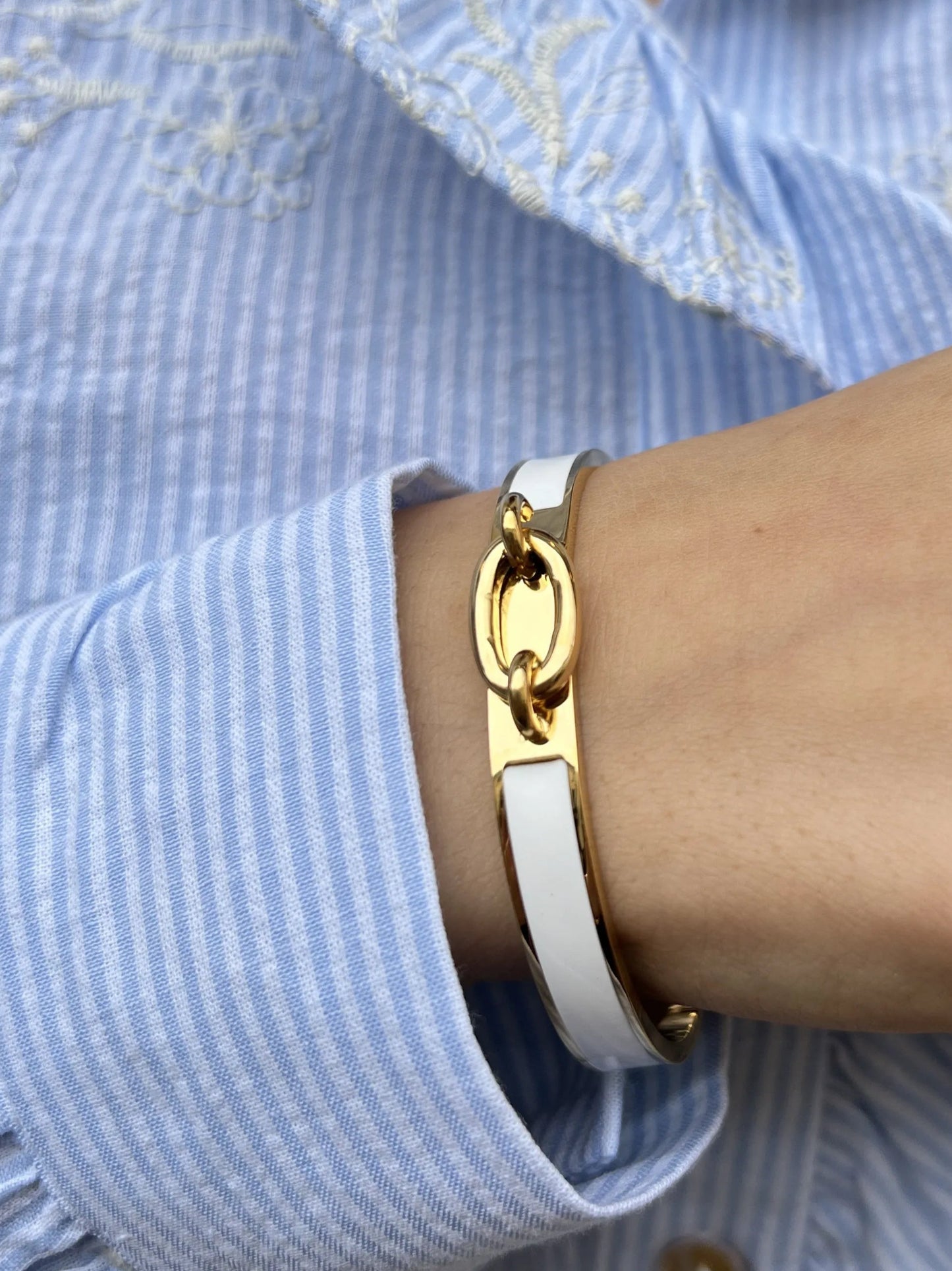 BRACELET MELINDA BLANC