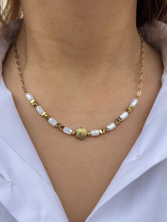 COLLIER NINON PERLE