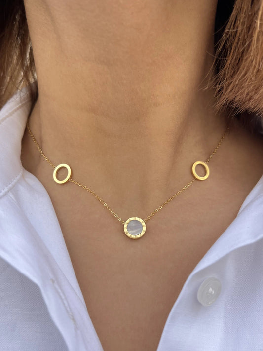 COLLIER DAISY NOIR