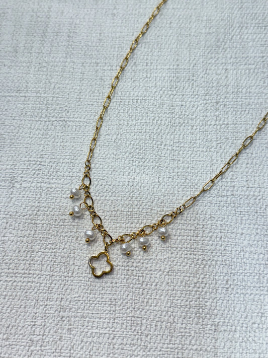 COLLIER ASMAA PERLE