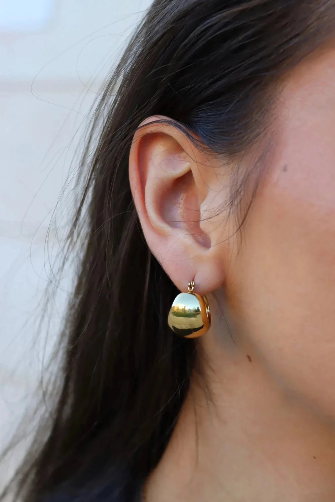 BOUCLE D'OREILLE ULYSSE DORÉ