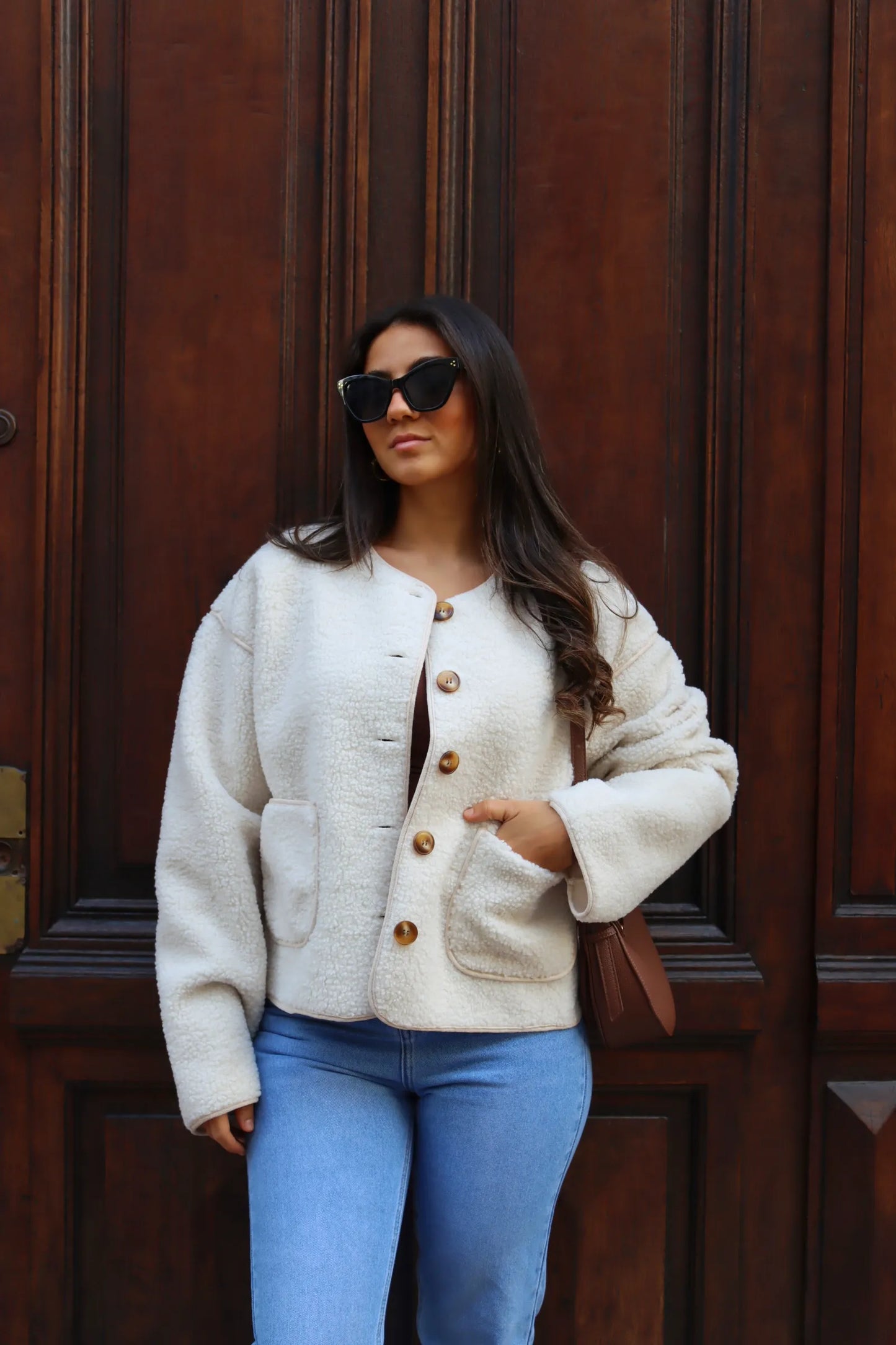 VESTE ESTHER BEIGE