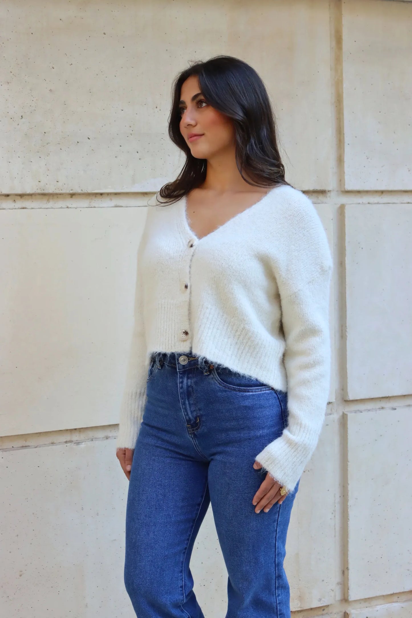 GILET LENA BEIGE