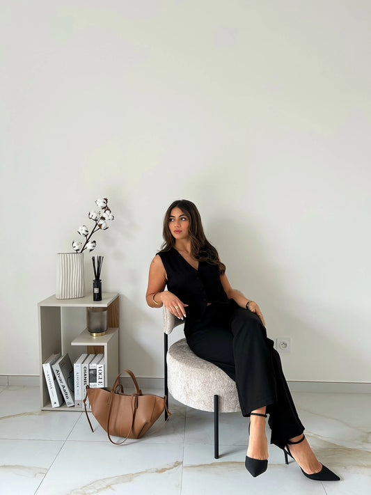 PANTALON MAELLE NOIR