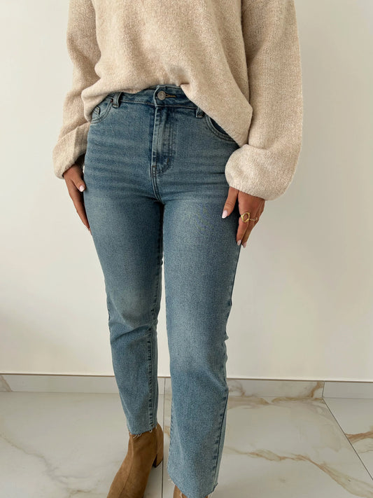 JEANS ARIEL BLEU