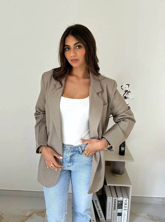 BLAZER CLEA TAUPE