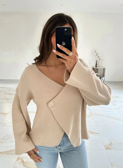 GILET CAMELIA BEIGE