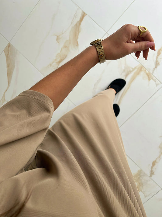 ROBE CLAIRE BEIGE