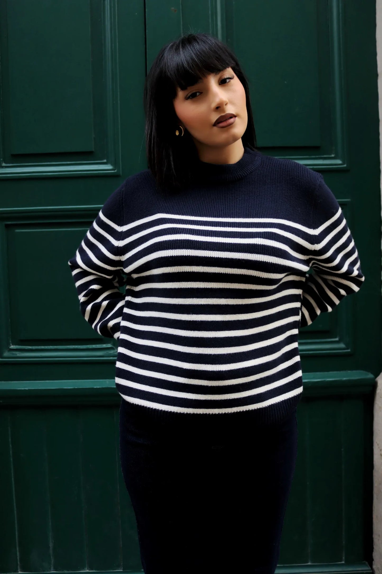 PULL MELANIE BLEU