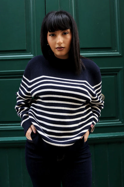 PULL MELANIE BLEU