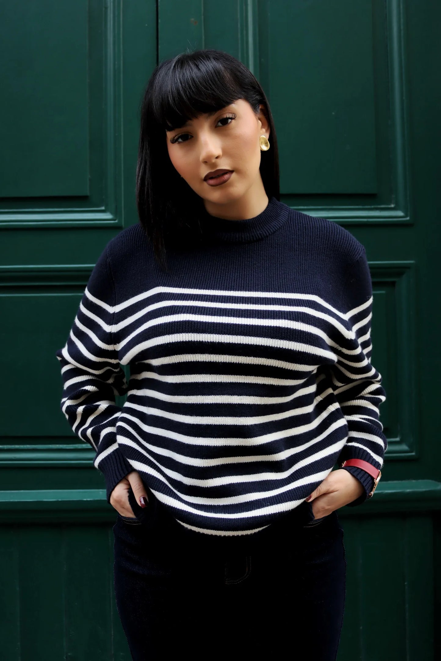 PULL MELANIE BLEU
