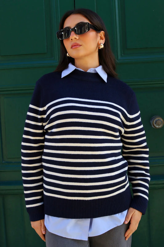 PULL MELANIE BLEU