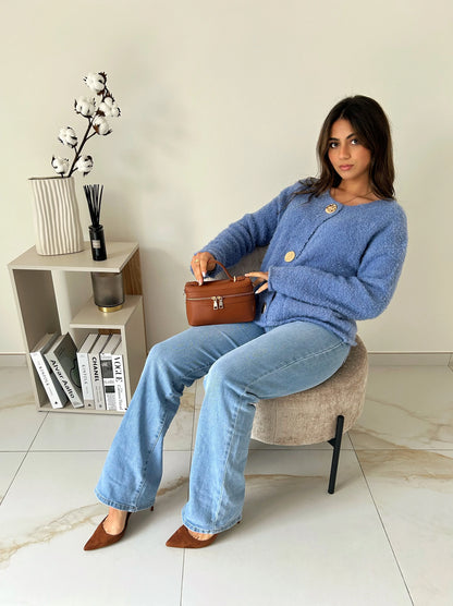 GILET IRINA BLEU