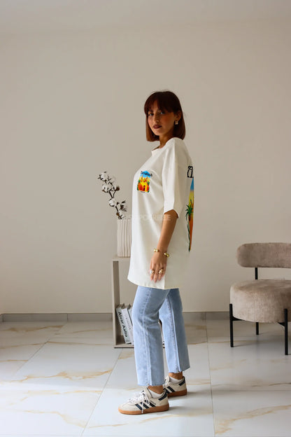 TEE SHIRT MARRAKECH BEIGE