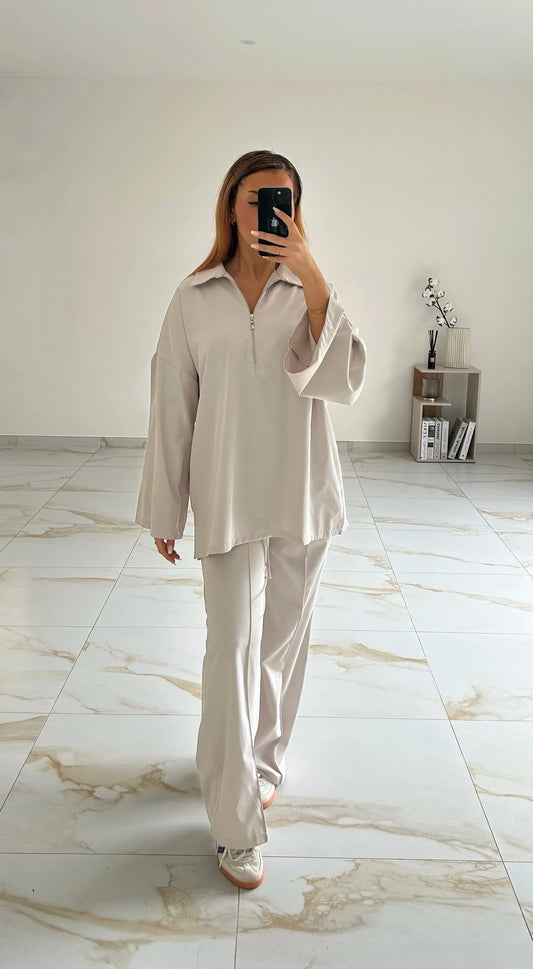 ENSEMBLE AMBRE BEIGE